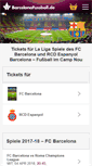 Mobile Screenshot of barcelonafussball.de